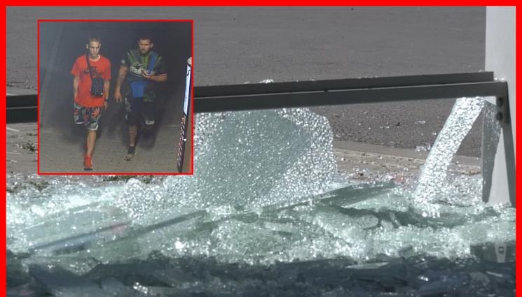 a - ВАНДАЛИЗЪМ: Младеж стреля по автобусна спирка, стъклото на сол след бруталното посегателство (ВИДЕО)