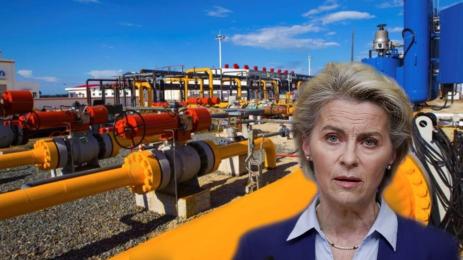 Урсула фон дер Лайен газ