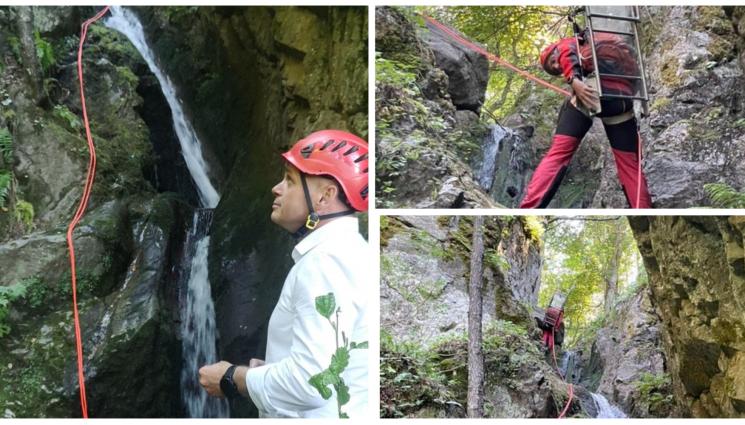 акция Банско - ТРАГЕДИЯ В ПЛАНИНАТА: Откриха мъртъв мъж, паднал в пропаст, велосипедът му останал на скалите (СНИМКИ)