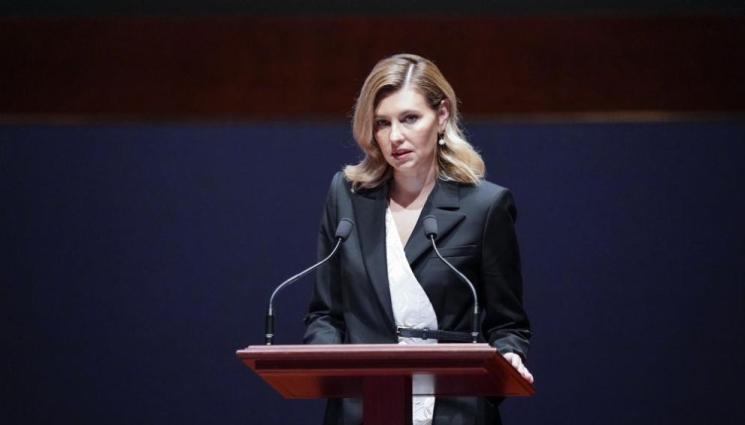 зеленска - ЕМОЦИОНАЛНА РЕЧ: Жената на Зеленски поиска оръжие от САЩ