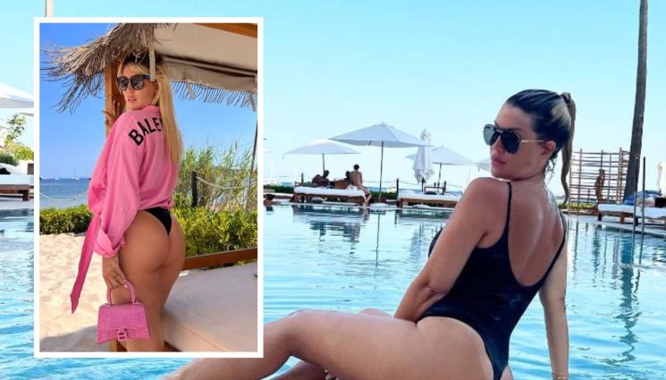 Уанда Нара - Уанда Нара нажежи страстите в мрежата, пусна се топлес от плажа в Ибиса (ВИДЕО)