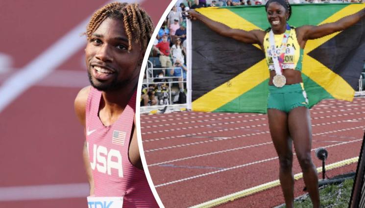 Световни шампиони на 200 м - Ноа Лайлс и Шарика Джаксън триумфираха със златните медали в спринта на 200 м