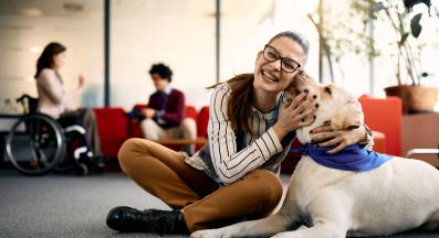 терапевтично куче