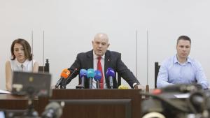 брифинг Валентина Маджарова Ивайло Ангелов Иван Гешев