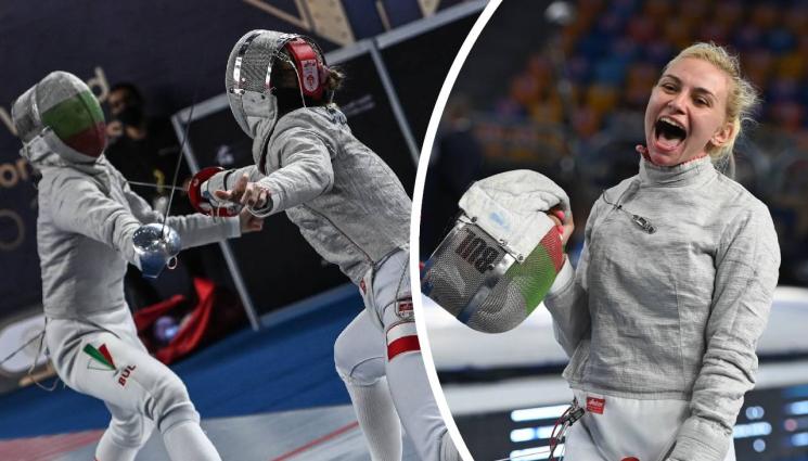 Йоана Илиева - Йоана Илиева завърши пета на европейското по фехтовка за младежи в Анталия