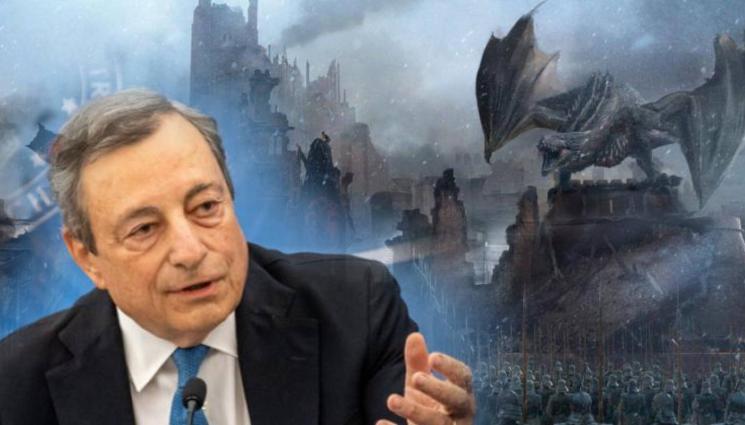 Марио Драги Игра на тронове - СЛЕД ДРАМАТА С ОСТАВКАТА: Марио Драги „влезе” в „Игра на тронове”