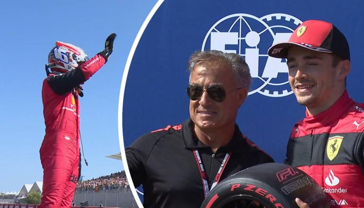 Шарл Льоклер - Шарл Льоклер ще стартира от първа позиция в утрешното Гран при на Франция