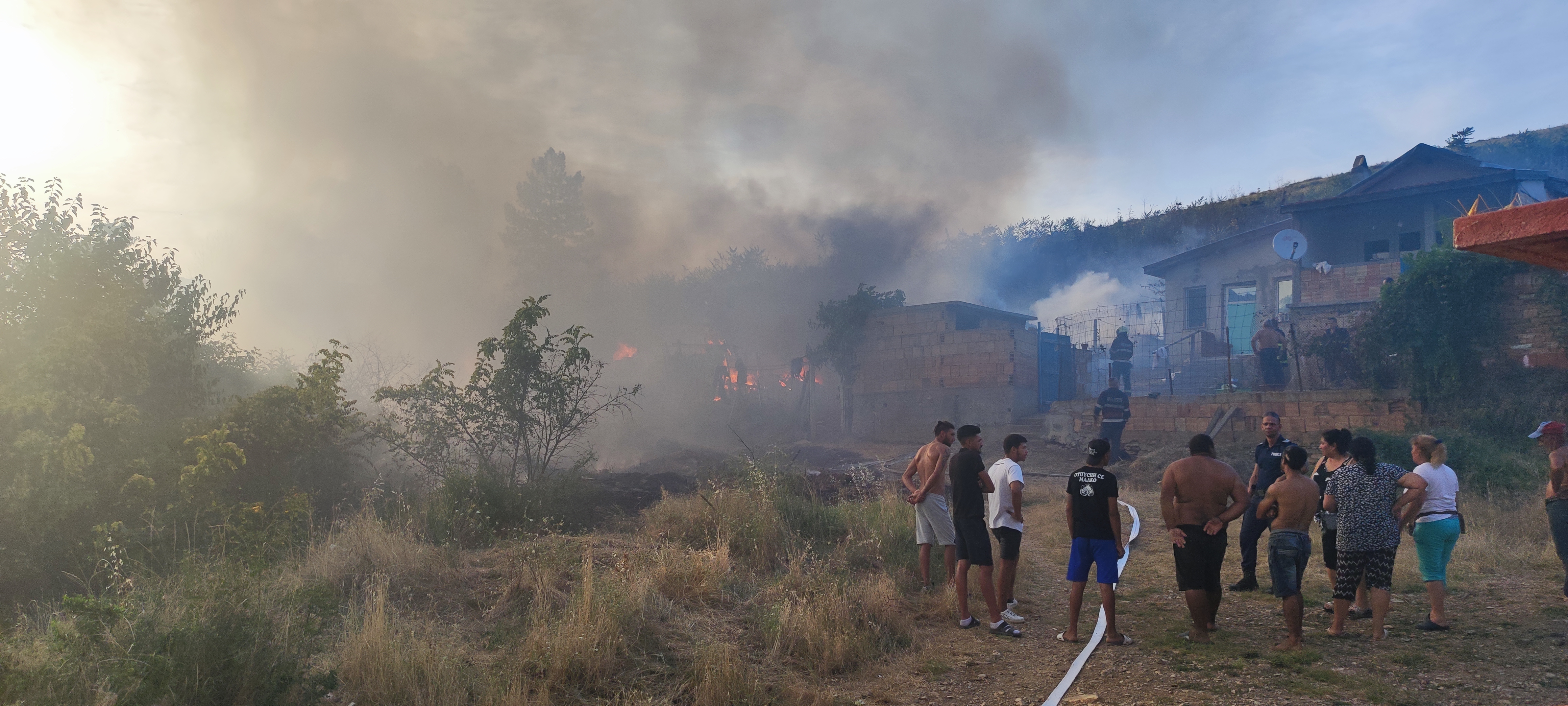 пожар Стара Загора