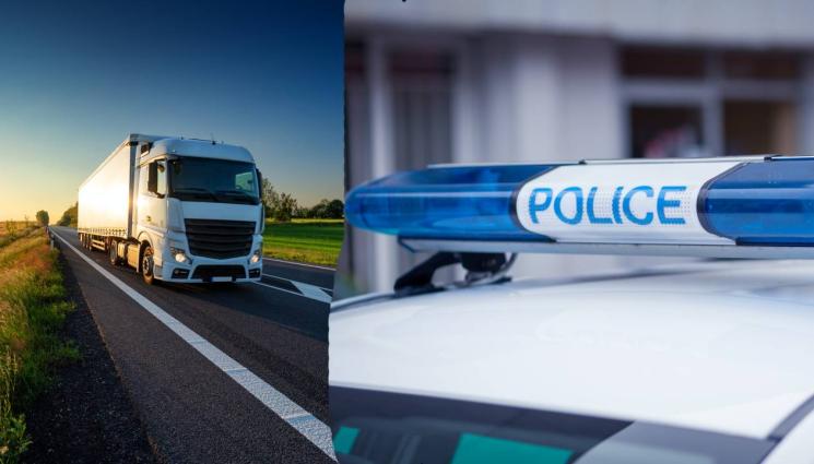 полиция камион