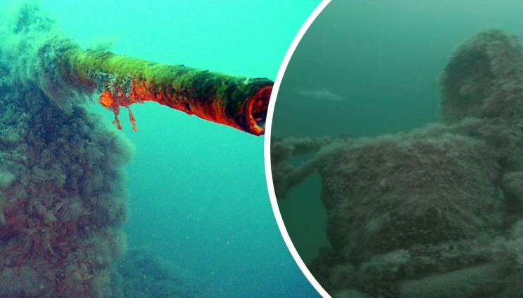 подводница - Потопена подводница побърква турист