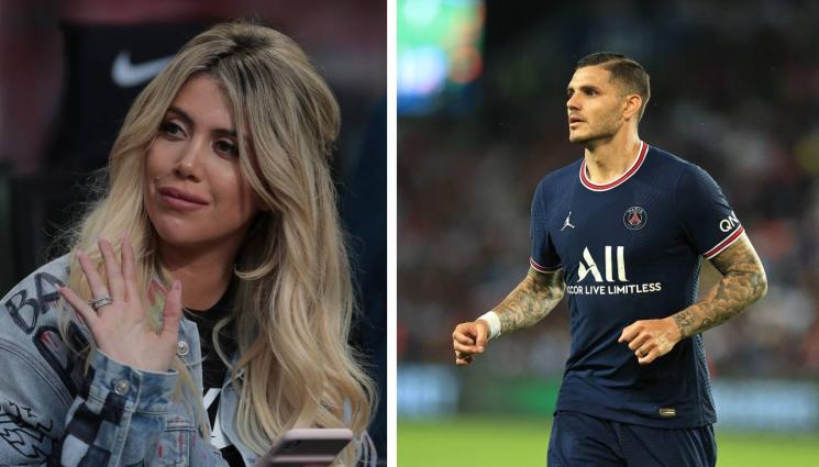 Уанда и Икарди - Непознат целува циците на Уанда