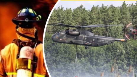 пожар германия