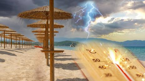 слънце дъжд жега мор