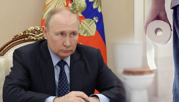 a - КЛОЗЕТНА ГАВРА: Тоалетна хартия с лика на Путин хит в Полша