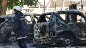 Автомобили изгоряха на станция за зареждане на електромобили съобщава БТА