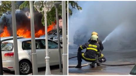 ПОЖАР ЕЛЕКТРИЧКА