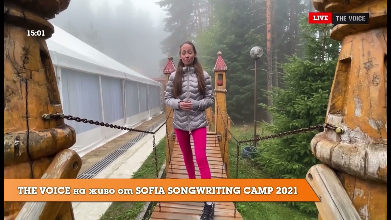 THE VOICE на живо от SOFIA SONGWRITING CAMP 2021: Ева предава на живо от Боровец [01/D4]