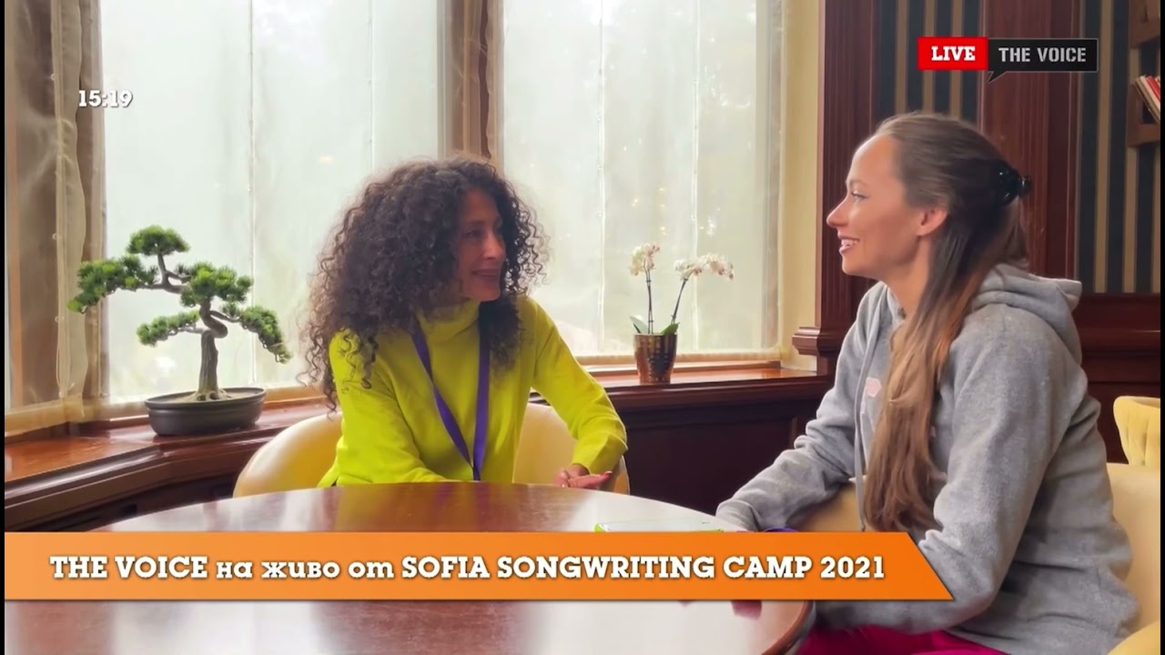 THE VOICE на живо от SOFIA SONGWRITING CAMP 2021: Станислава Армутлиева за ден 4 [02/D4]