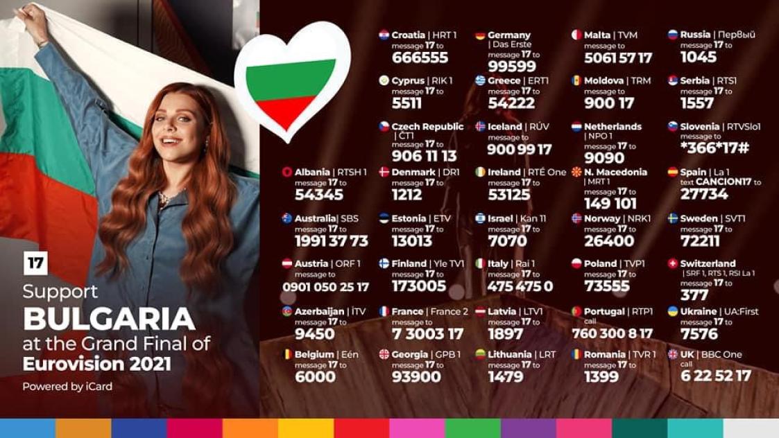 Виктория пее за България! Тази вечер е големият финал на Евровизия 2021
