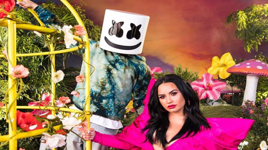 Ново от Marshmello и Demi Lovato с позитивно послание - "OK Not To Be OK"