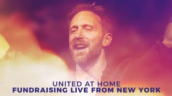 David Guetta домакин на най-голямото домашно денс парти в Ню Йорк с второ "United At Home" благотворително лайвстрийм събитие