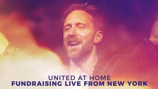 David Guetta домакин на най-голямото домашно денс парти в Ню Йорк с второ "United At Home" благотворително лайвстрийм събитие