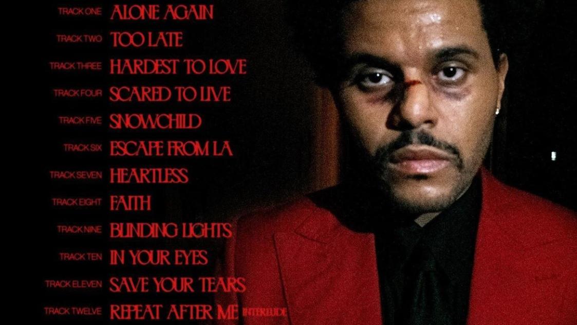 The Weeknd обяви песните в новия си албум "After Hours"