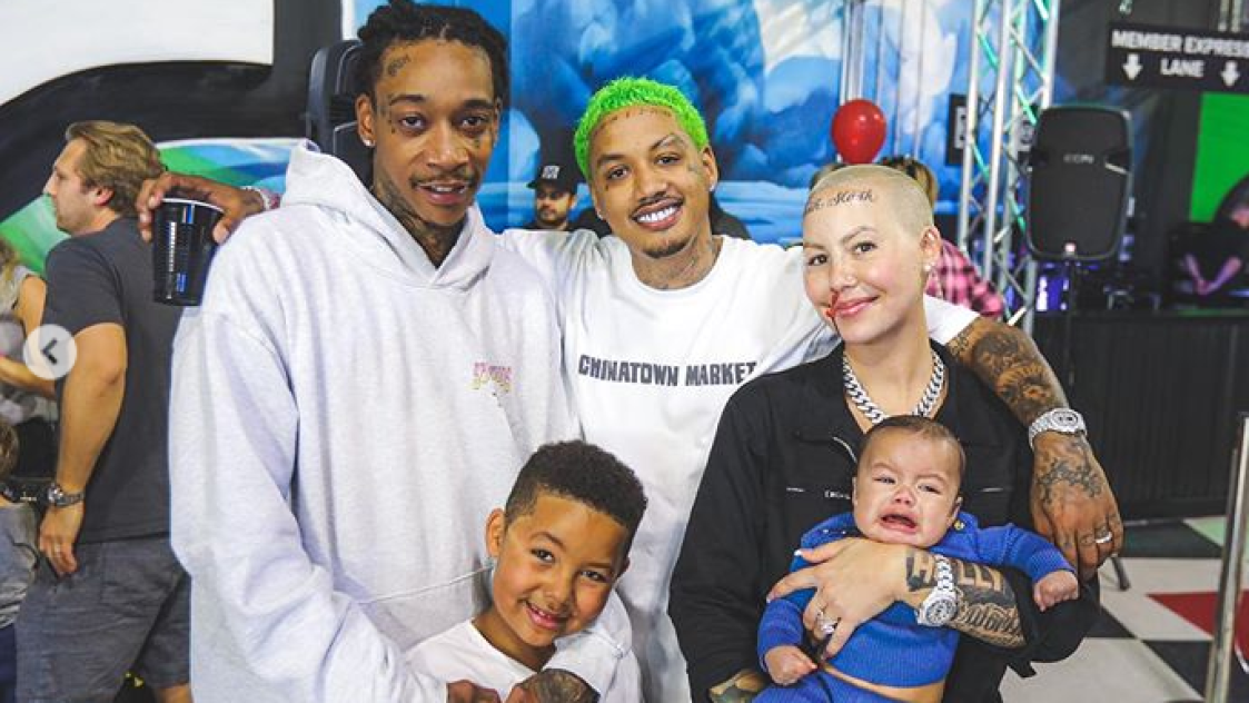 Wiz Khalifa и Amber Rose отпразнуваха по-рано рождения ден на сина си Себастиан