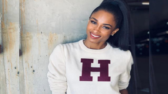 Ciara ще учи в Харвард