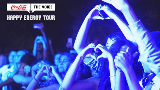 Гледай Coca-Cola The Voice Happy Energy Tour само по The Voice