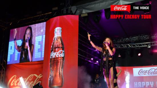 Coca-Cola The Voice Happy Energy Tour 2016 със страхотен спектакъл в Бургас