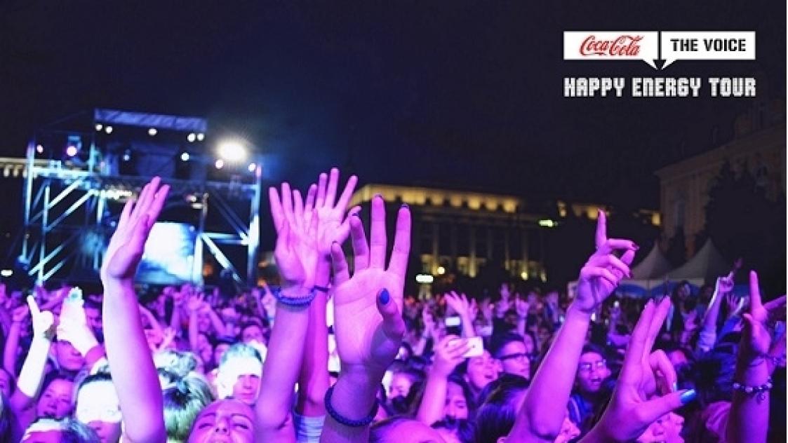 Прилив на звезди на плажа във Варна с Coca-Cola The Voice Happy Energy Tour 2016