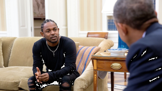 Kendrick Lamar се срещна с Barack Obama