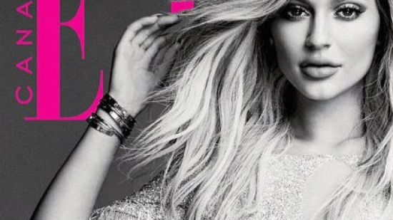 Kylie Jenner на корицата на ELLE