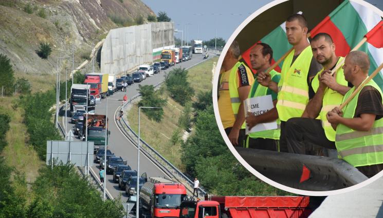 протест пътищари - ТРЕТИ ДЕН ПРОТЕСТИ! Пътищарите решиха: Спират блокадите