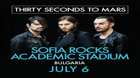 30 Seconds To Mars идват в България