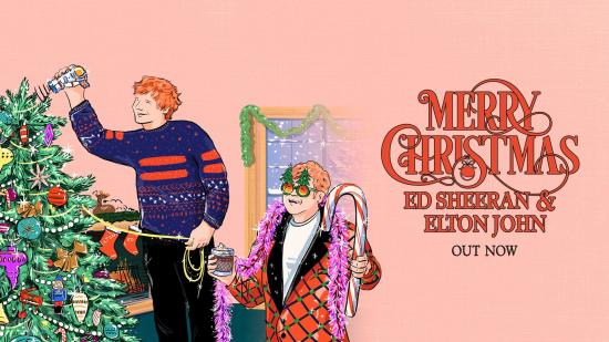 Ed Sheeran и Elton John се завърнаха под №1 във Великобритания с "Merry Christmas"