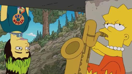 Billie Eilish в епизод на "The Simpsons" по Disney+