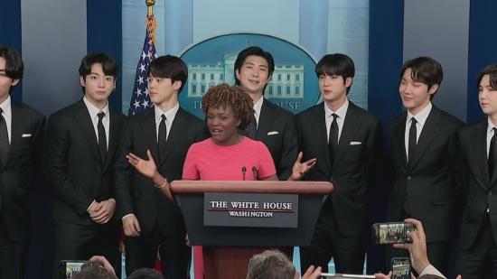 BTS посетиха Белия дом