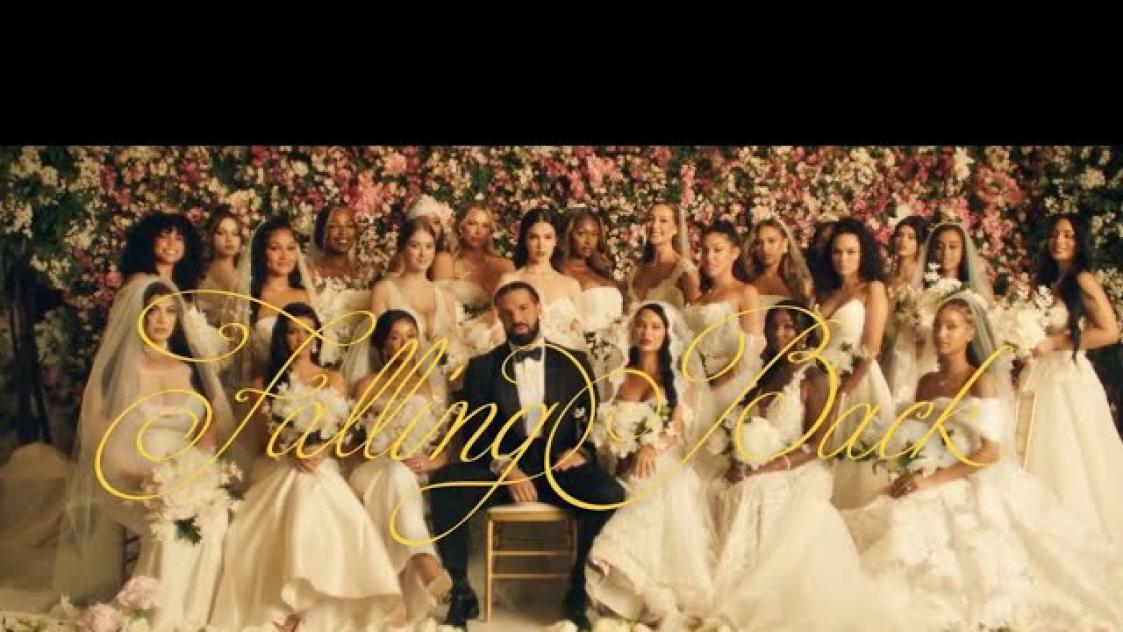 Drake се ожени за 23 жени в новия си клип