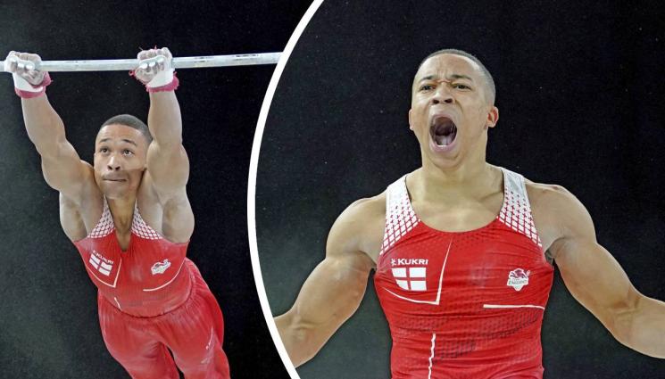 Джо Фрейзър гимнастик - Гимнастик смачка конкуренцията въпреки счупен крак и операция от апендицит