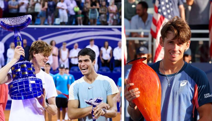 тенис - Яник Синер победи Карлос Алкарас и спечели титлата в Умаг, Алекс де Минор триумфира в Атланта