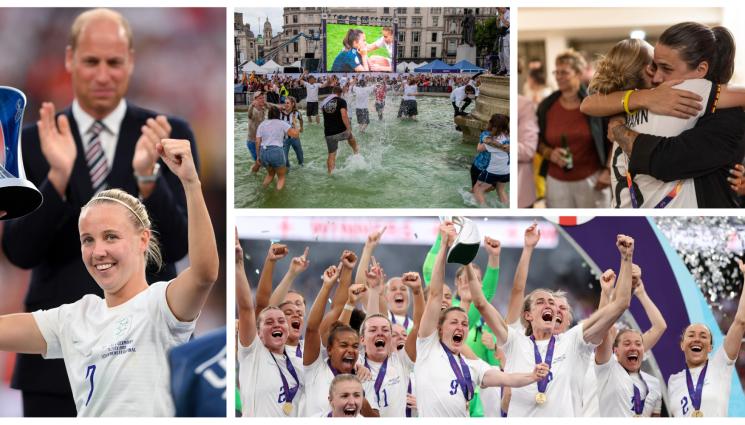 Евро 2022 жени - Кралски почести и парад в Лондон за шампионките, равно заплащане с мъжете обмислят след загубата в Германия (СНИМКИ)