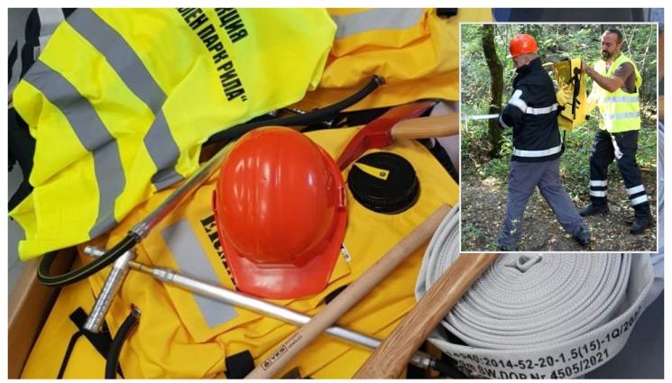 а - ЕКИПИРАНИ СРЕЩУ ПРИРОДНИТЕ СТИХИИ: Парк Рила с ново оборудване срещу пожари