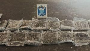 Над 11 кг марихуана откриха митническите служители на МП Капитан