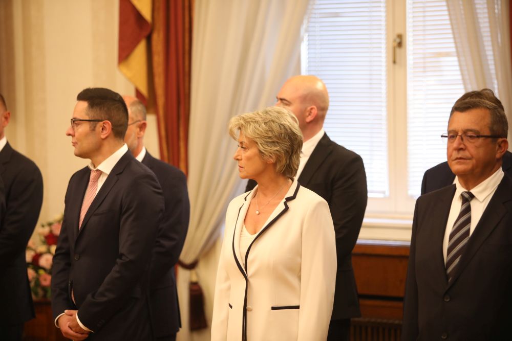 Президентът Радев представи новия служебен кабинет