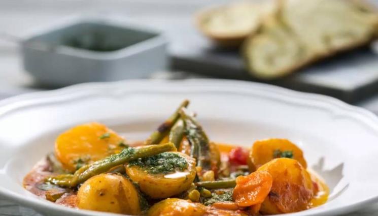 рецепти - Бонапетитни гозби със зелен фасул