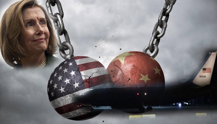 Пелоси Китай - ОСТРА РЕАКЦИЯ: Китай бесни на Пелоси, обявиха военни учения във водите около Тайван