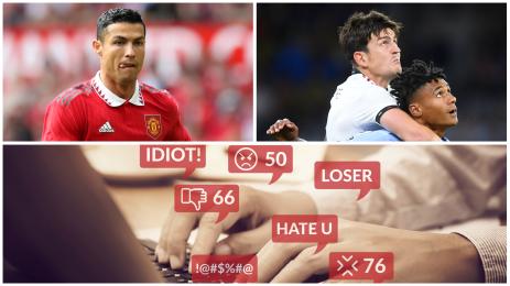 Роналдо Туитър хейт Магуайър