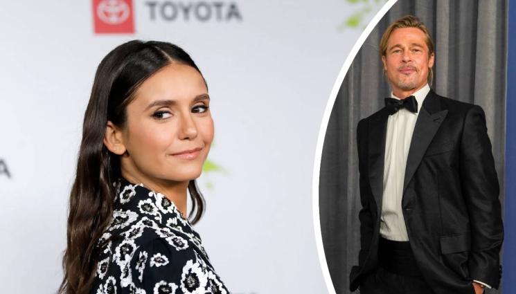 нина добрев брад пит - ПАЛАВНИЦА: Нина Добрев седна на лицето на Брад Пит (СНИМКА)